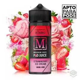 MAGNUM POD JUICE STRAWBERRY ICE CREAM 100ML VAPE