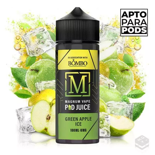 MAGNUM POD JUICE GREEN APPLE ICE 100ML VAPE