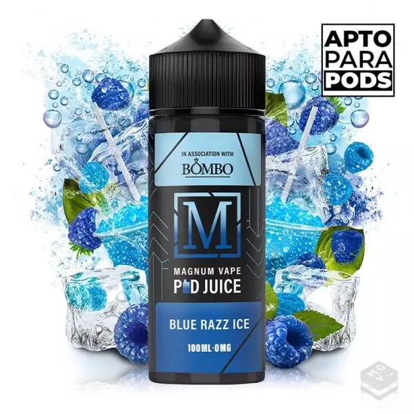 MAGNUM POD JUICE BLUE RAZZ 100ML VAPE