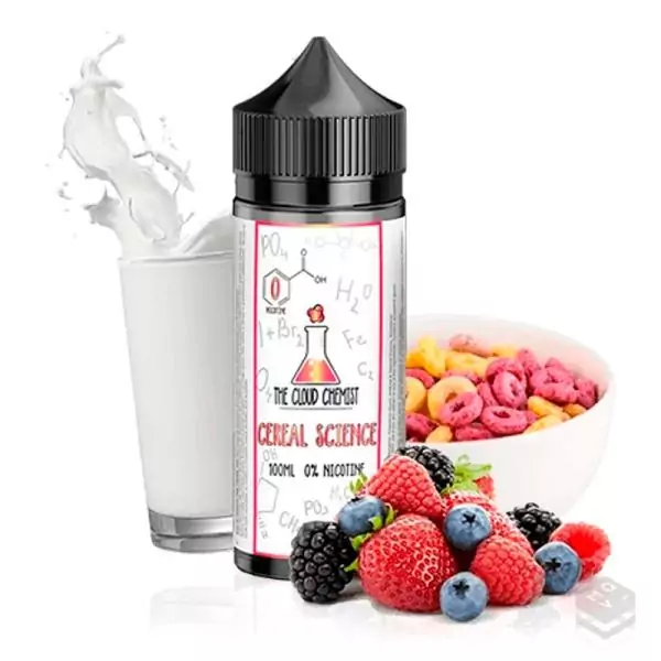 THE CLOUD CHEMIST CEREAL SCIENCE COIL SPILL 100ML VAPE ELIQUID