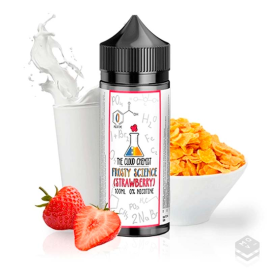 ELIQUID THE CLOUD CHEMIST FROSTY SCIENCE STRAWBERRY COIL SPILL 100ML