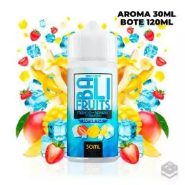 AROMA MANGO BANANA STRAWBERRY SUPER ICE 30ML BALI FRUITS BY KINGS CREST (LONGFILL)