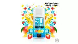 AROMA MANGO BANANA STRAWBERRY SUPER ICE 30ML BALI FRUITS BY KINGS CREST (LONGFILL)