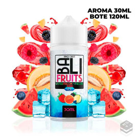 FLAVOUR WATERMELON MELON BERRIES ICE 30ML BALI FRUITS BY KINGS CREST (LONGFILL)