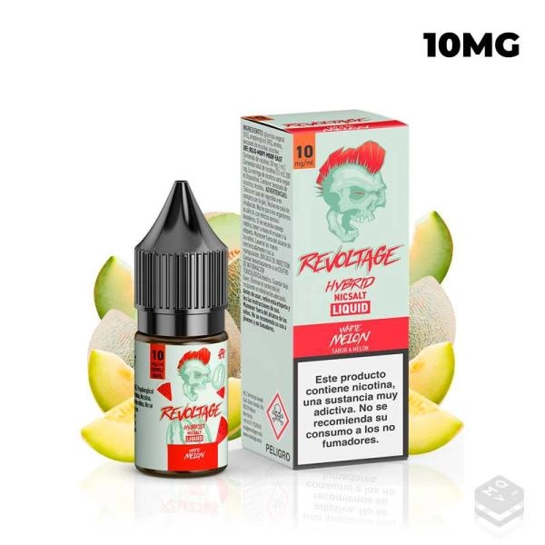 NICOTINE SALTS WHITE MELON REVOLTAGE HYBRID 10ML