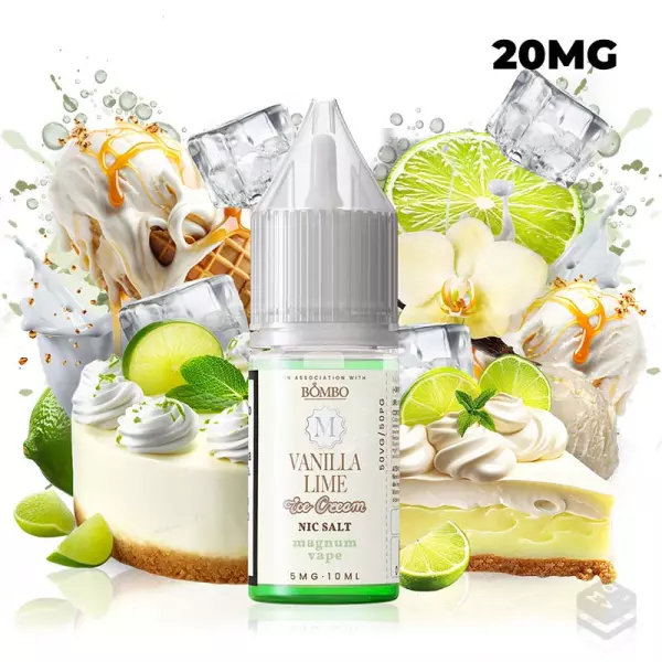 MAGNUM VAPE VANILLA LIME ICE CREAM 10ML NIC SALT