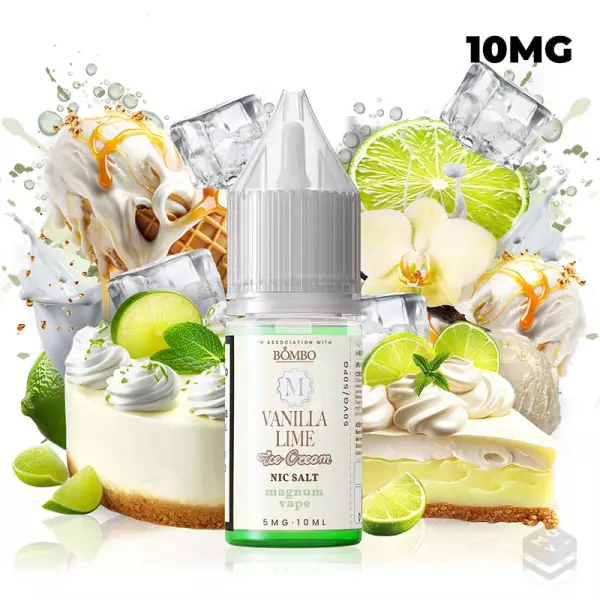 MAGNUM VAPE VANILLA LIME ICE CREAM 10ML NIC SALT