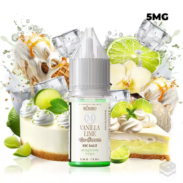 MAGNUM VAPE VANILLA LIME ICE CREAM 10ML NIC SALT