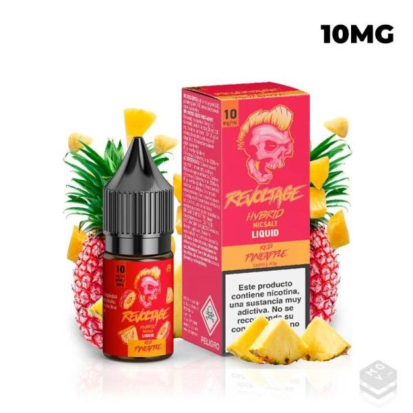 NICOTINE SALTS RED PINEAPPLE REVOLTAGE HYBRID 10ML