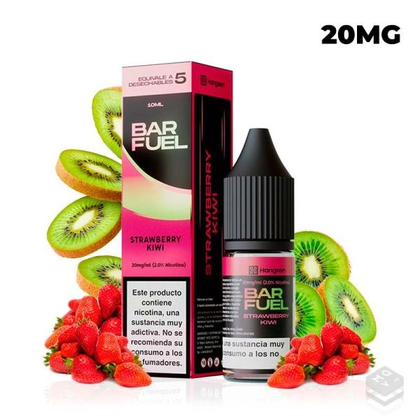 NIC SALT STRAWBERRY KIWI BAR FUEL BY HANGSEN 10ML