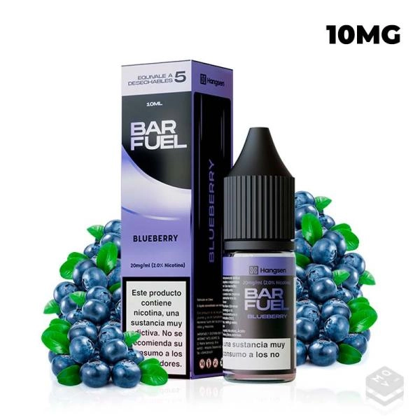 SALES DE NICOTINA BLUEBERRY BAR FUEL BY HANGSEN 10ML