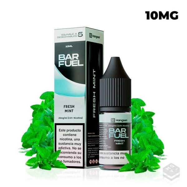 NIC SALT FRESH MINT BAR FUEL BY HANGSEN 10ML