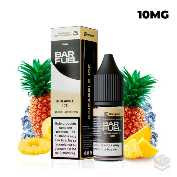 NIC SALT PINEAPPLE ICE BAR FUEL BY HANGSEN 10ML