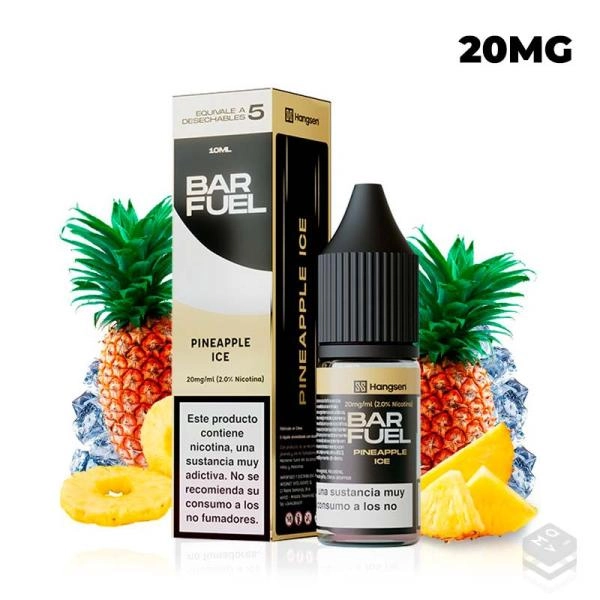 NIC SALT PINEAPPLE ICE BAR FUEL BY HANGSEN 10ML