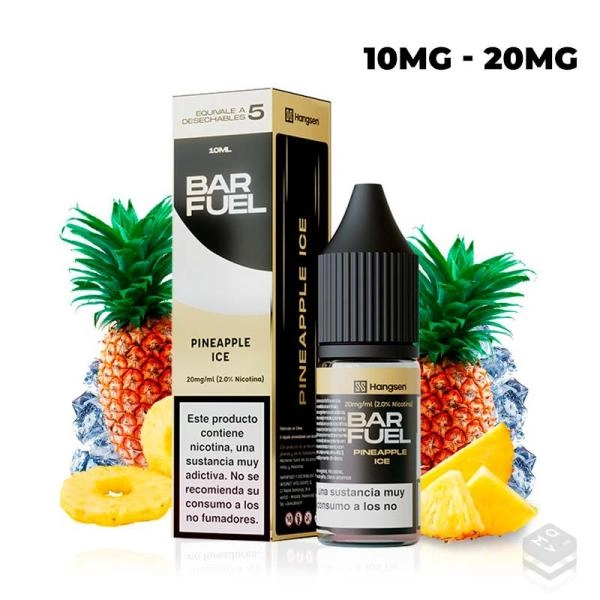 NIC SALT PINEAPPLE ICE BAR FUEL BY HANGSEN 10ML