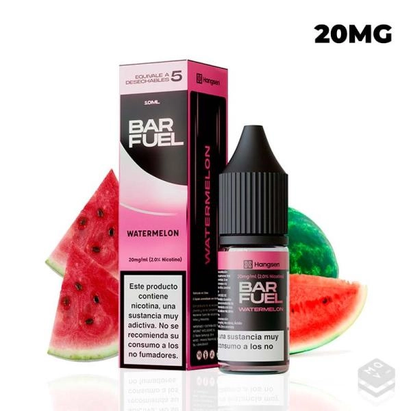 NIC SALT WATERMELON BAR FUEL BY HANGSEN 10ML