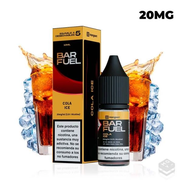 SALES DE NICOTINA COLA ICE BAR FUEL BY HANGSEN 10ML