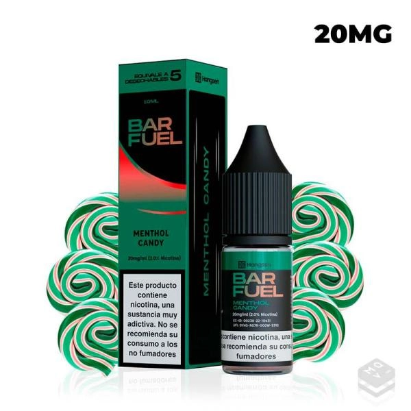 SALES DE NICOTINA MENTHOL CANDY BAR FUEL BY HANGSEN 10ML