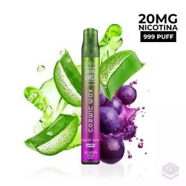 VAPER DESECHABLE AROMA KING COSMIC MAX ALOE GRAPE 20MG