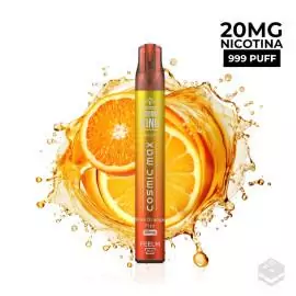 VAPER DESECHABLE AROMA KING COSMIC MAX PINK ORANGE FIZZ 20MG