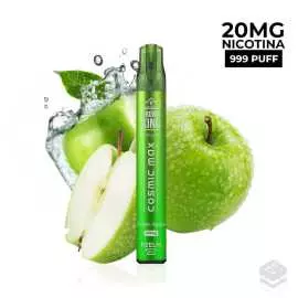 DISPOSABLE POD MAX GREEN APPLE 20MG AROMA KING