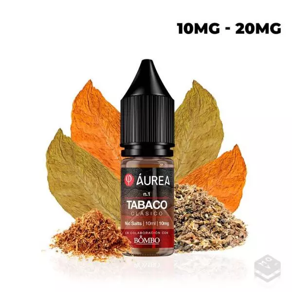 NICOTINE SALTS Nº1 TABACO CLÁSICO AUREA 10ML