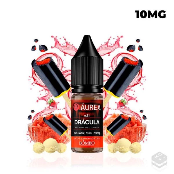 NICOTINE SALTS Nº21 DRÁCULA AUREA 10ML