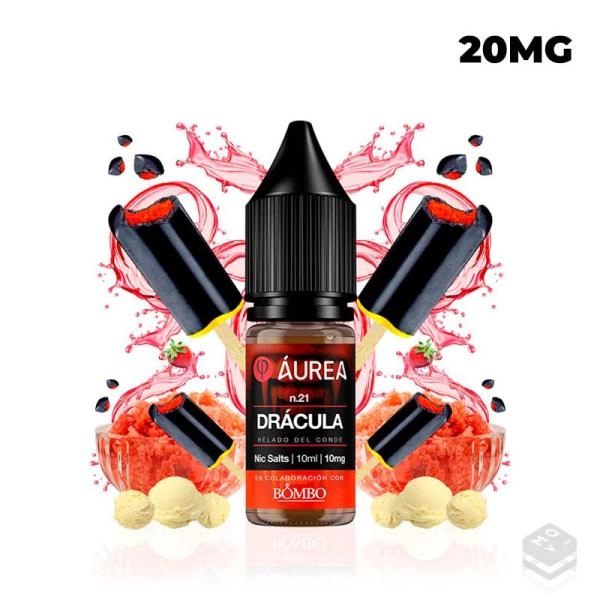 NICOTINE SALTS Nº21 DRÁCULA AUREA 10ML