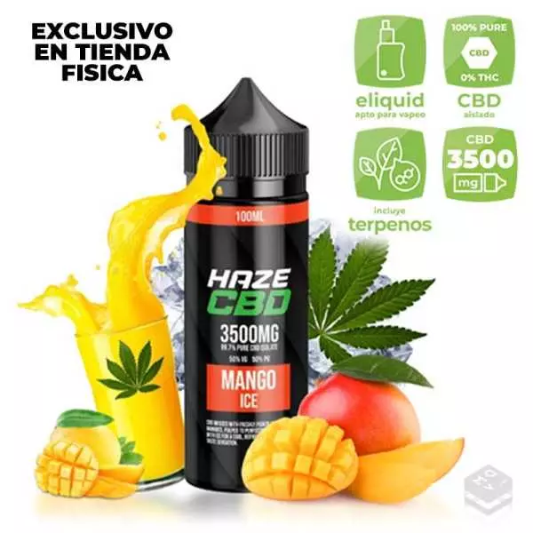 ELIQUID HAZE MANGO ICE 100ML 3500MG