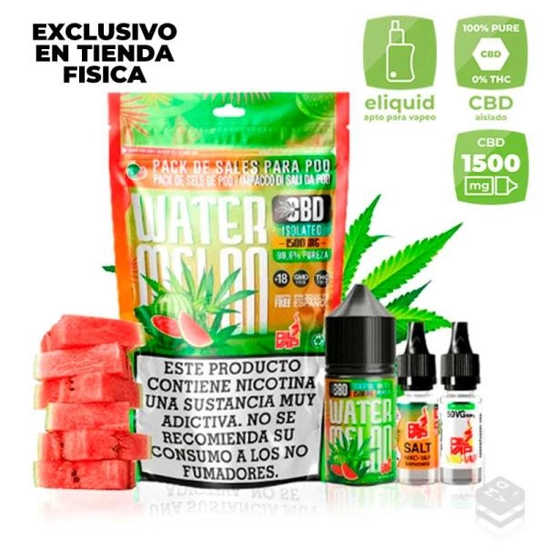 WATERMELON OIL4VAP NICOTINE SALT PACK 30ML