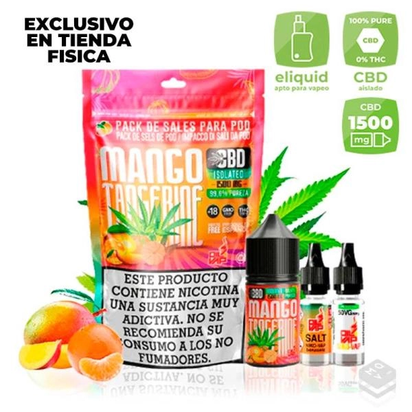 MANGO TANGERINE OIL4VAP NICOTINE SALT PACK 30ML