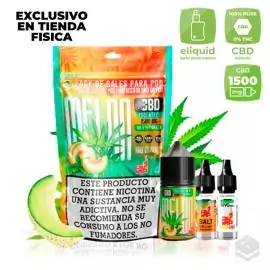 SALES DE NICOTINA CBD MELON OIL4VAP PACK 30ML