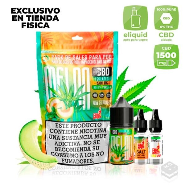 MELON OIL4VAP NICOTINE SALT PACK 30ML