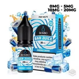 ENERGY DRINK ICE BAR JUICE BY BOMBO 10ML NICOTINE SALTS