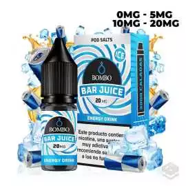 SALES DE NICOTINA ENERGY DRINK ICE BAR JUICE BY BOMBO 10ML