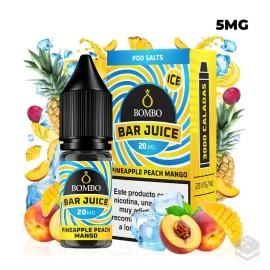 PINEAPPLE PEACH MANGO ICE BAR JUICE BY BOMBO 10ML NICOTINE SALTS