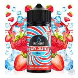 ELIQUID SUPER STRAWBERRY ICE BAR JUICE BOMBO 100ML VAPE