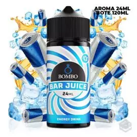 AROMA ENERGY DRINK ICE BAR JUICE BY BOMBO 24 ML LONGFILL