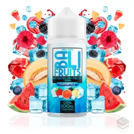 WATERMELON MELON BERRIES SUPER ICE BY KINGS CREST BALI FRUITS TPD 100ML VAPE