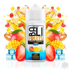 MANGOMANGO BANANA STRAWBERRY ICE BY KINGS CREST BALI FRUITS KINGS CREST TPD 100ML VAPE