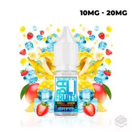 MANGO BANANA STRAWBERRY SUPER ICE BALI FRUITS SALTS KINGS CREST 10ML VAPE