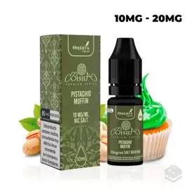 NICOTINE SALT BISHA SALTS PISTACHIO MUFFIN OMERTA 10ML