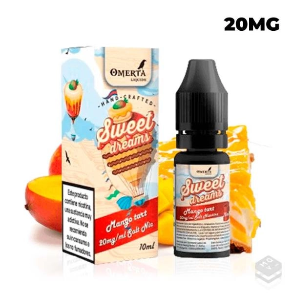 NICOTINE SALT SWEET DREAMS MANGO TART OMERTA 10ML