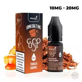 NICOTINE SALT GUSTO SALTS TOBACCO CARAMEL OMERTA 10ML