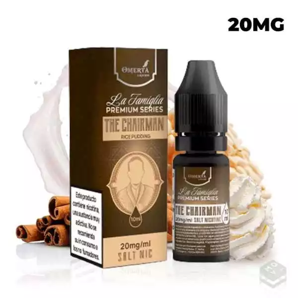 NICOTINE SALT FAMIGLIA THE CHAIRMAN OMERTA 10ML