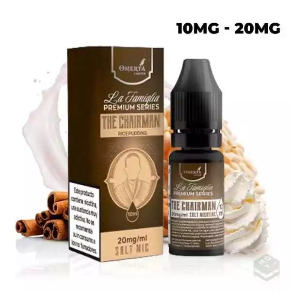 NICOTINE SALT FAMIGLIA THE CHAIRMAN OMERTA 10ML