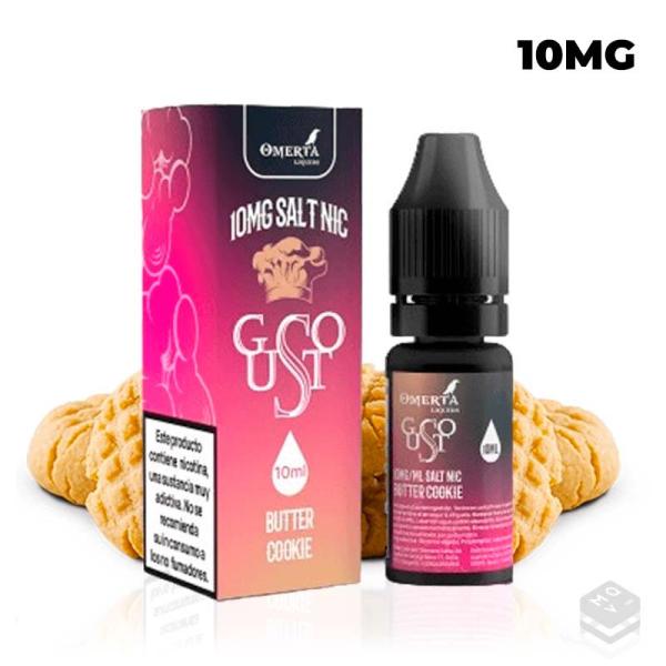 SALES DE NICOTINA GUSTO SALTS BUTTER COOKIE OMERTA 10ML