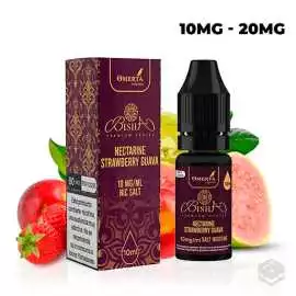 NICOTINE SALT BISHA SALTS NECTARINE STRAWBERRY GUAVA OMERTA 10ML