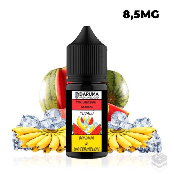 NICOTINE SALTS TUVALÚ BANANA WATERMELON DARUMA PACK 22ML