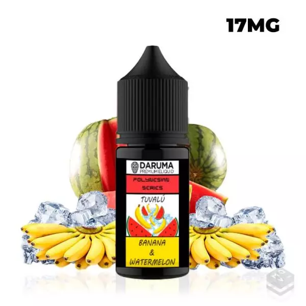 NICOTINE SALTS TUVALÚ BANANA WATERMELON DARUMA PACK 22ML